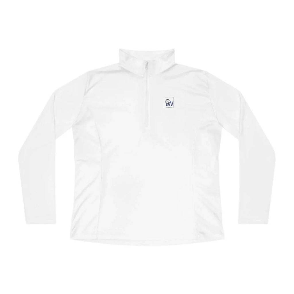 Ladies Quarter-Zip Pullover - Clovr World
