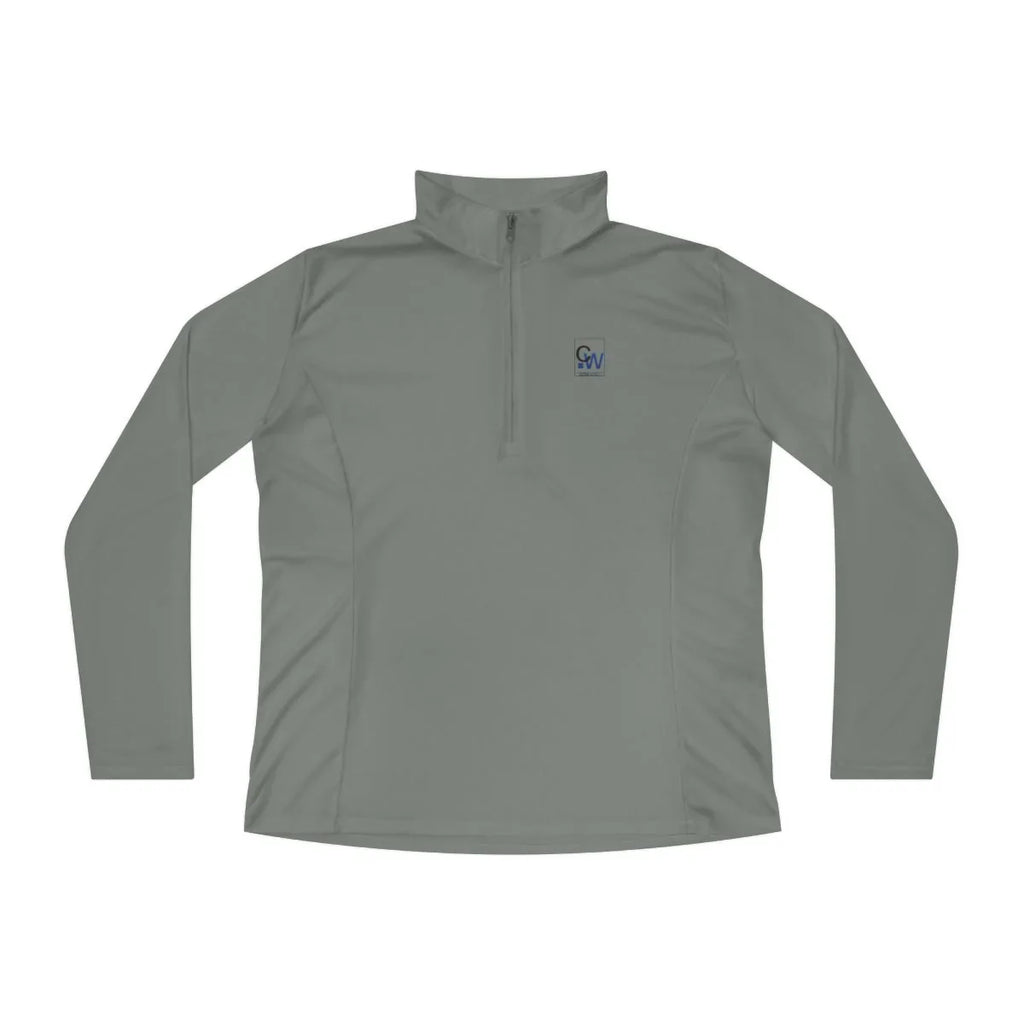 Ladies Quarter-Zip Pullover - Clovr World