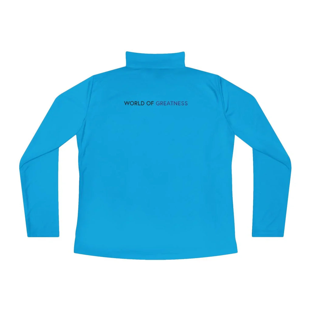 Ladies Quarter-Zip Pullover - Clovr World