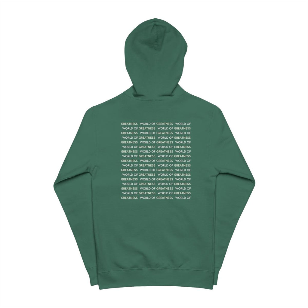 Fleece Zip Up Hoodie - Clovr World