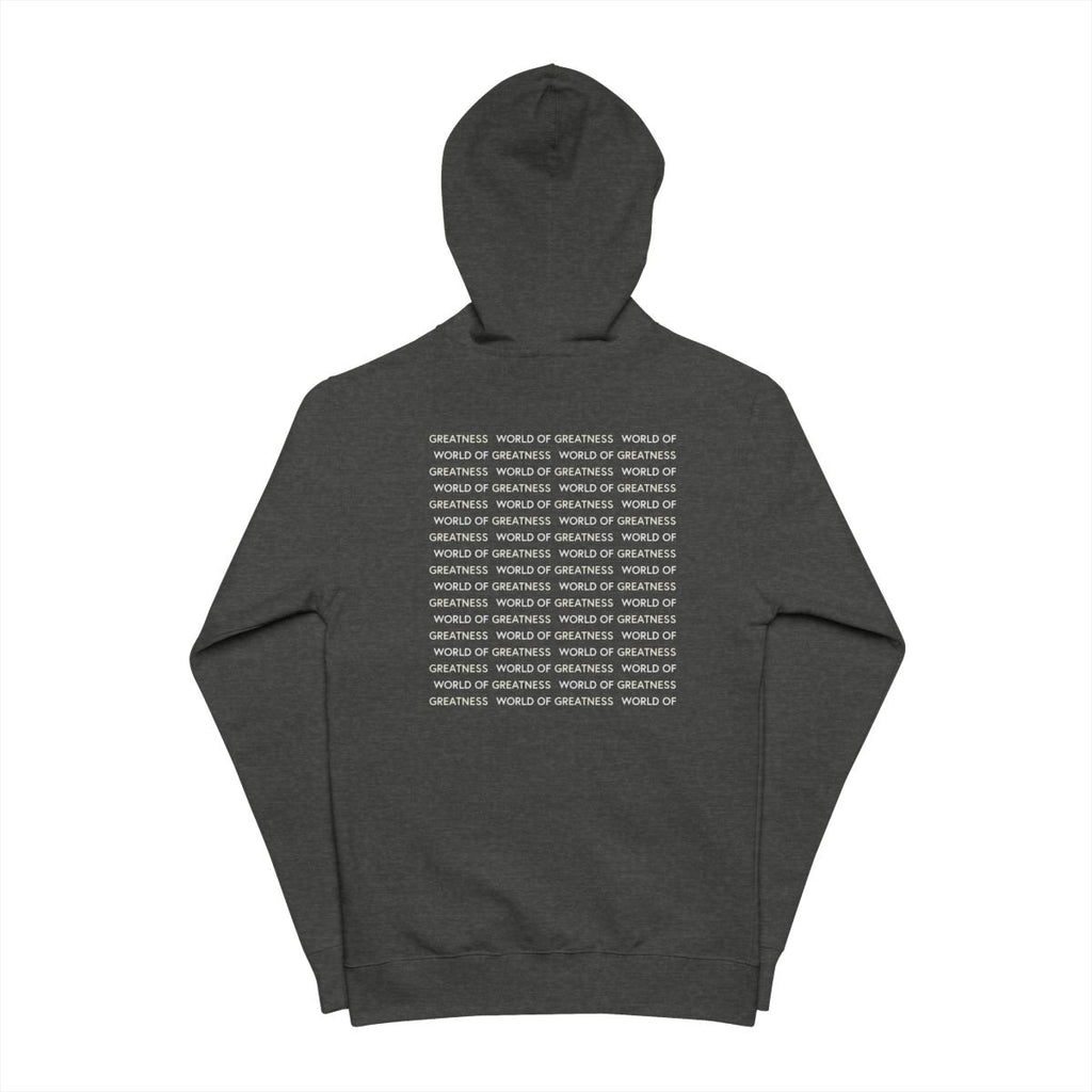 Fleece Zip Up Hoodie - Clovr World
