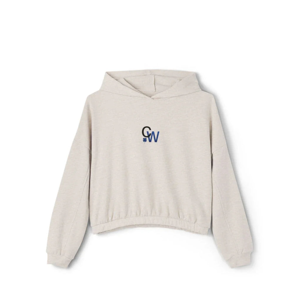 Women's Cinched Bottom Hoodie - Clovr World