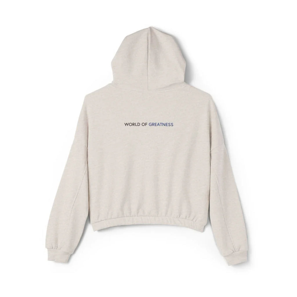 Women's Cinched Bottom Hoodie - Clovr World