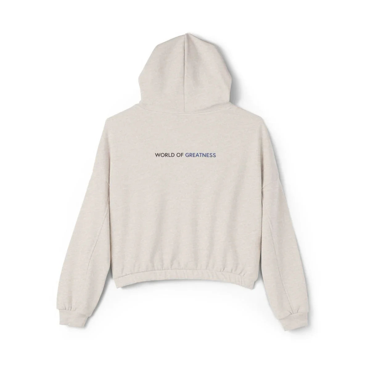 Women's Cinched Bottom Hoodie - Clovr World