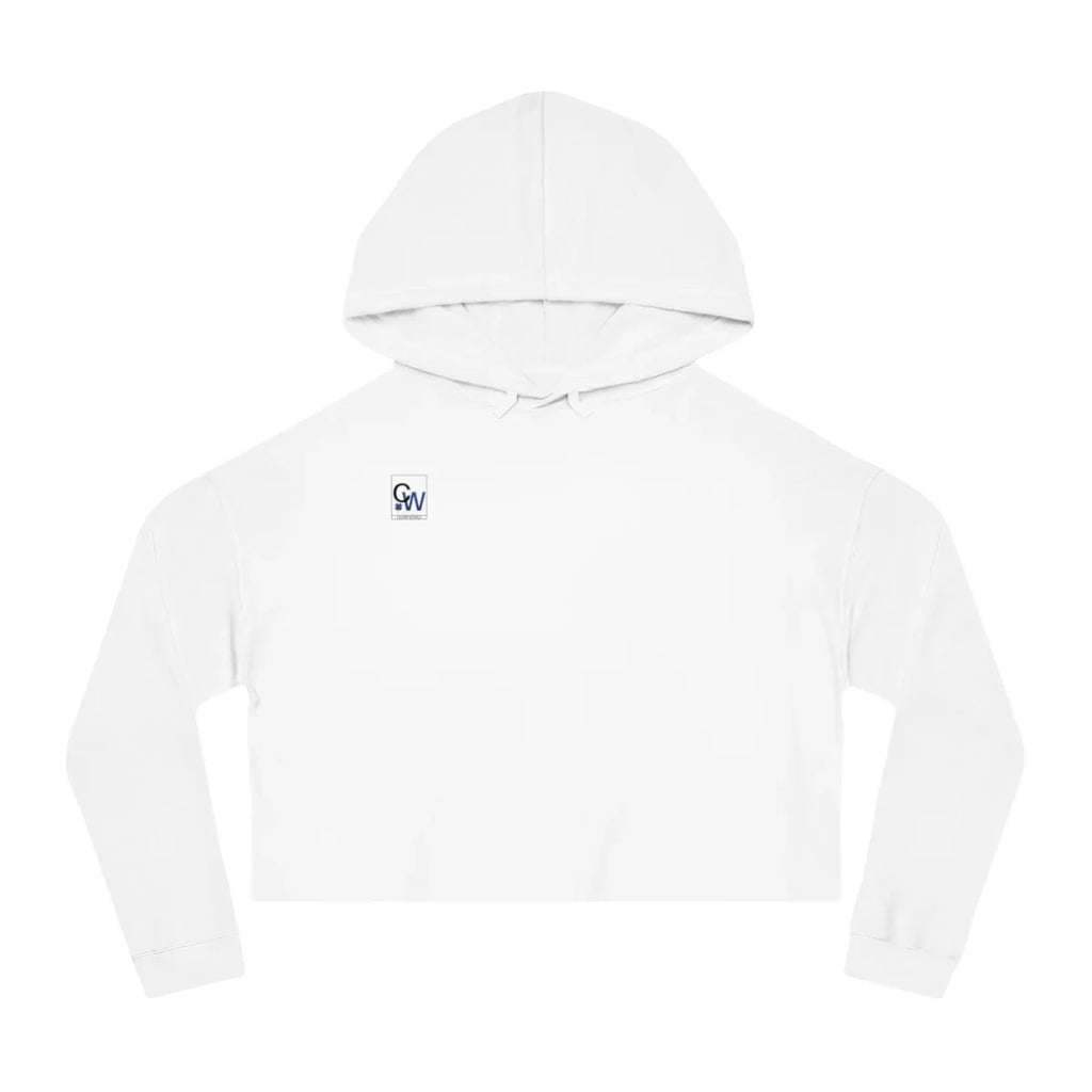 Women’s Cropped Hooded Sweatshirt - Clovr World