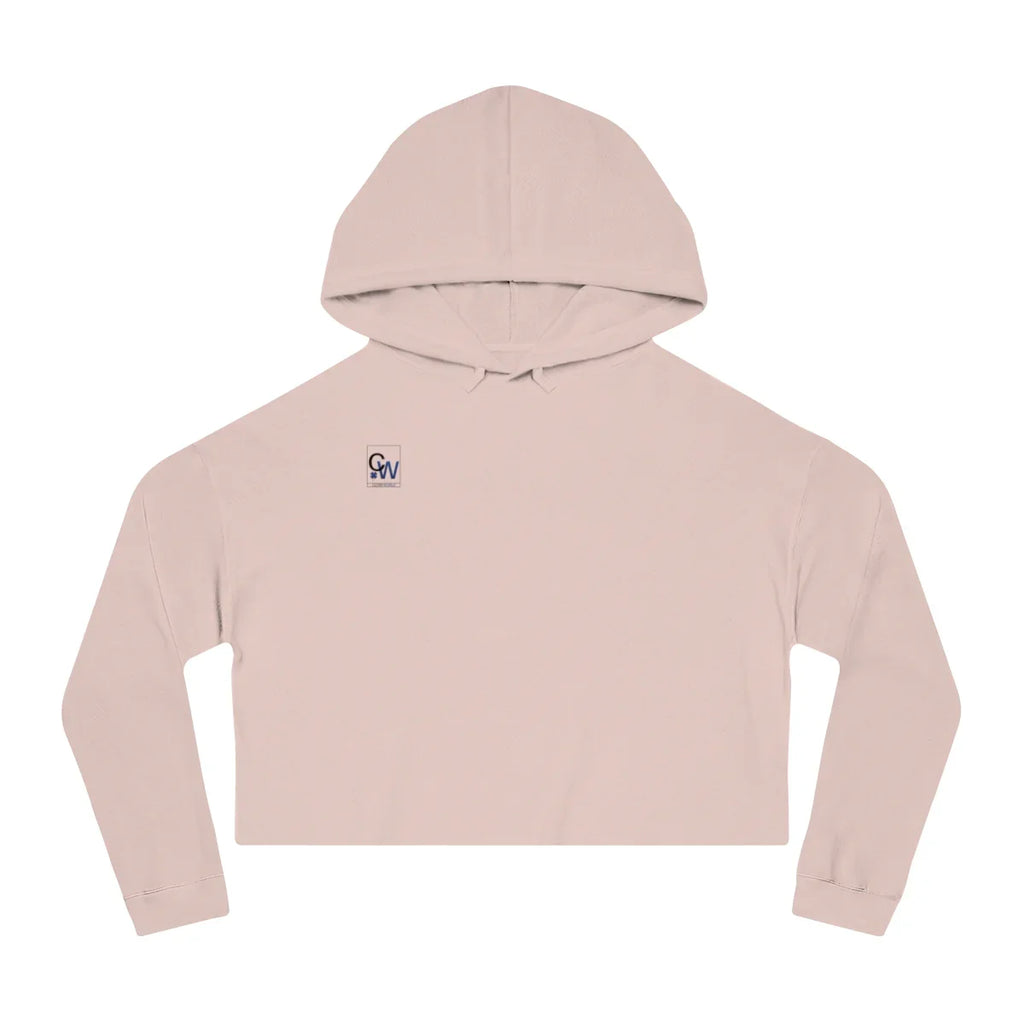 Women’s Cropped Hooded Sweatshirt - Clovr World