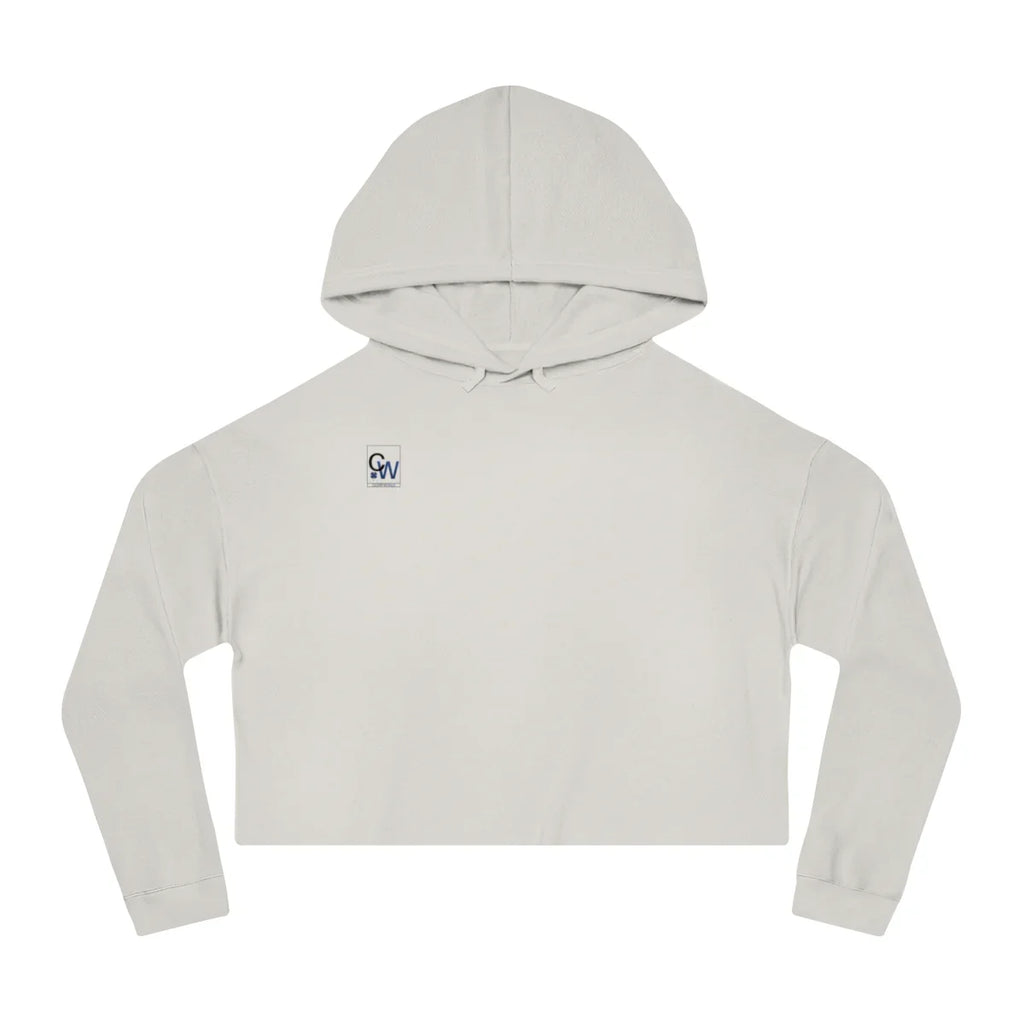 Women’s Cropped Hooded Sweatshirt - Clovr World