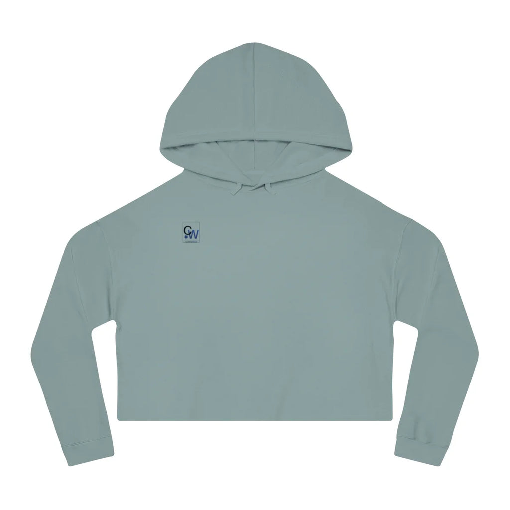 Women’s Cropped Hooded Sweatshirt - Clovr World