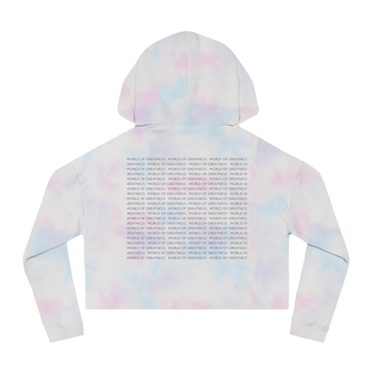 Women’s Cropped Hooded Sweatshirt - Clovr World