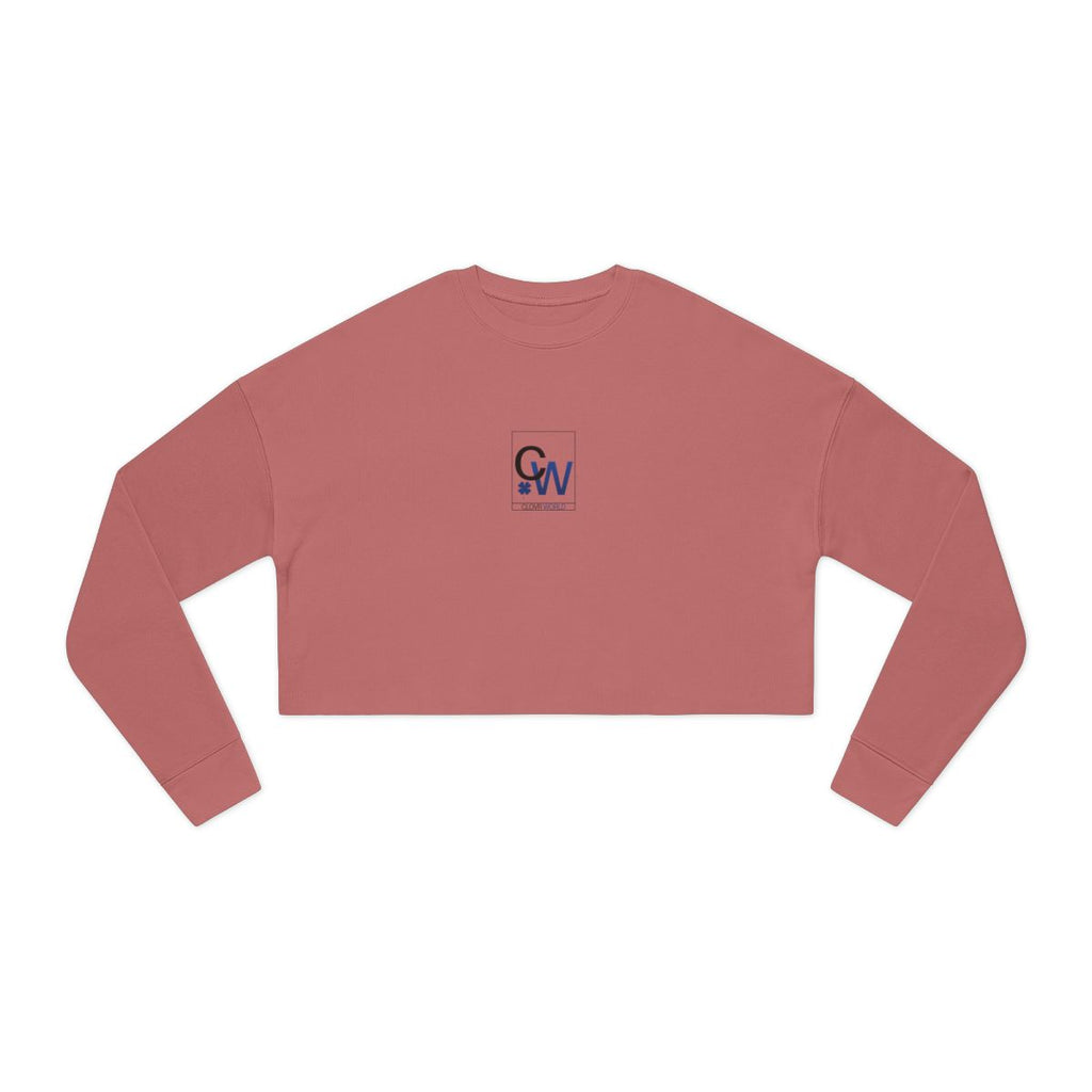 Women's Cropped Sweatshirt - Clovr World