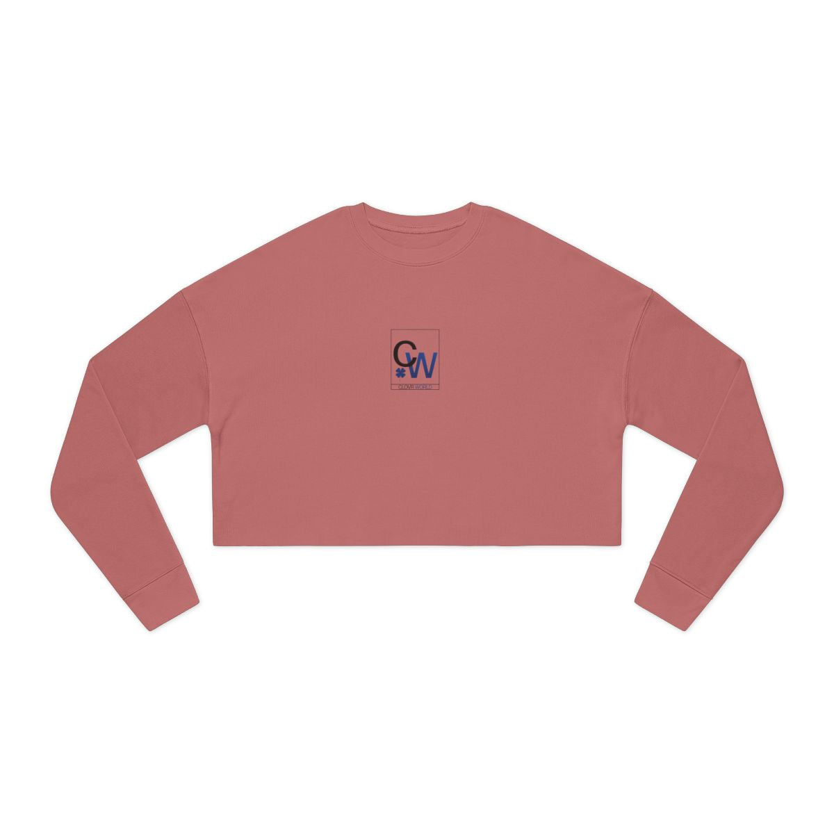 Women's Cropped Sweatshirt - Clovr World